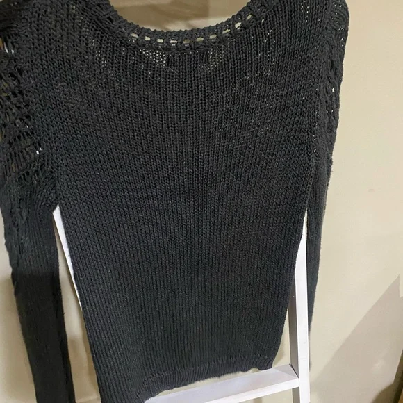 Lucky Brand Women's Black Knit Sweater- XS - Picture 4 of 4